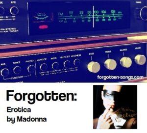 Forgotten: Erotica by Madonna