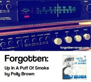 Forgotten: Up In A Puff Of Smoke by Polly Brown