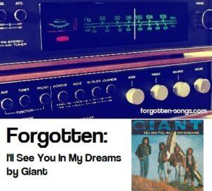 Forgotten: I'll See You In My Dreams by Giant