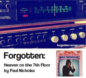 Forgotten: Heaven on the 7th Floor by Paul Nicholas