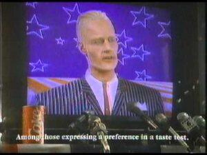 Max Headroom advertising Coke.